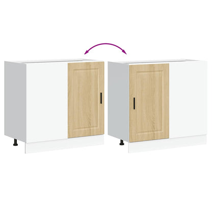 Base da Cucina Porto Rovere Sonoma in Legno Multistrato - homemem39