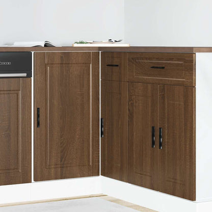 Base da Cucina Porto Rovere Marrone in Legno Multistrato
