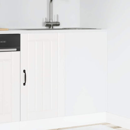 Mobile base da cucina Lucca Bianco in Legno Multistrato | homemem39
