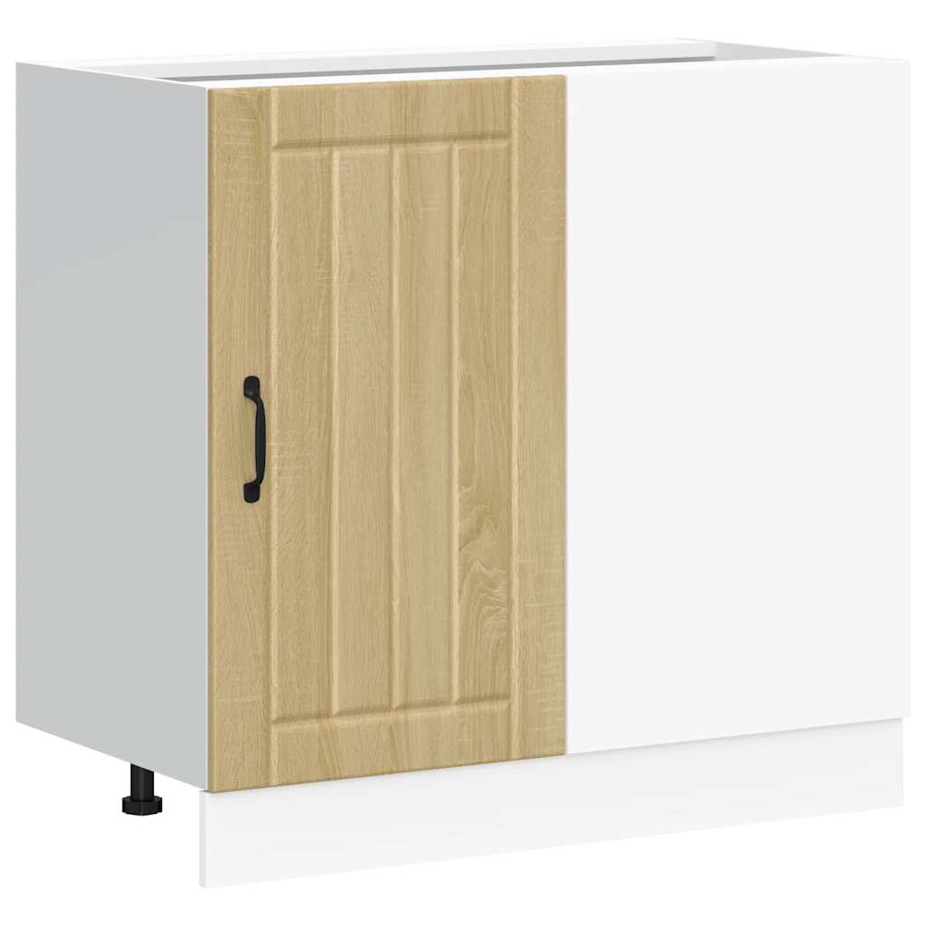 Mobile base da cucina Lucca Rovere Sonoma in Legno Multistrato - homemem39