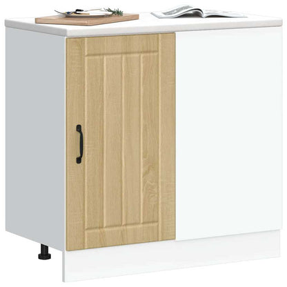 Mobile base da cucina Lucca Rovere Sonoma in Legno Multistrato