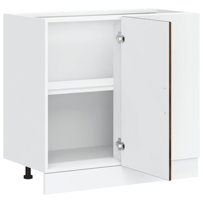 Mobile base da cucina Lucca Rovere Fumo in Legno Multistrato | homemem39