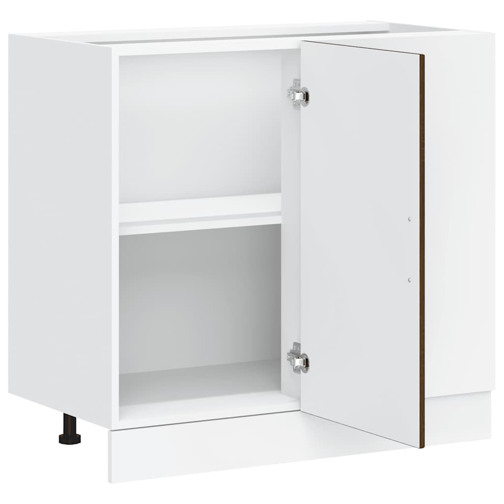 Mobile base da cucina Lucca Rovere Marrone in Legno Multistrato