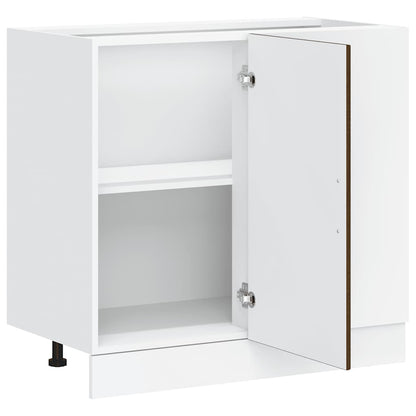 Mobile base da cucina Lucca Rovere Marrone in Legno Multistrato