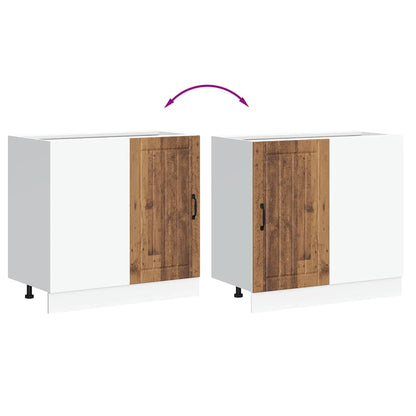 Mobile base da cucina Lucca Legno Antico in Legno Multistrato - homemem39