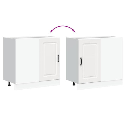 Base da Cucina Kalmar Bianco in Legno Multistrato - homemem39