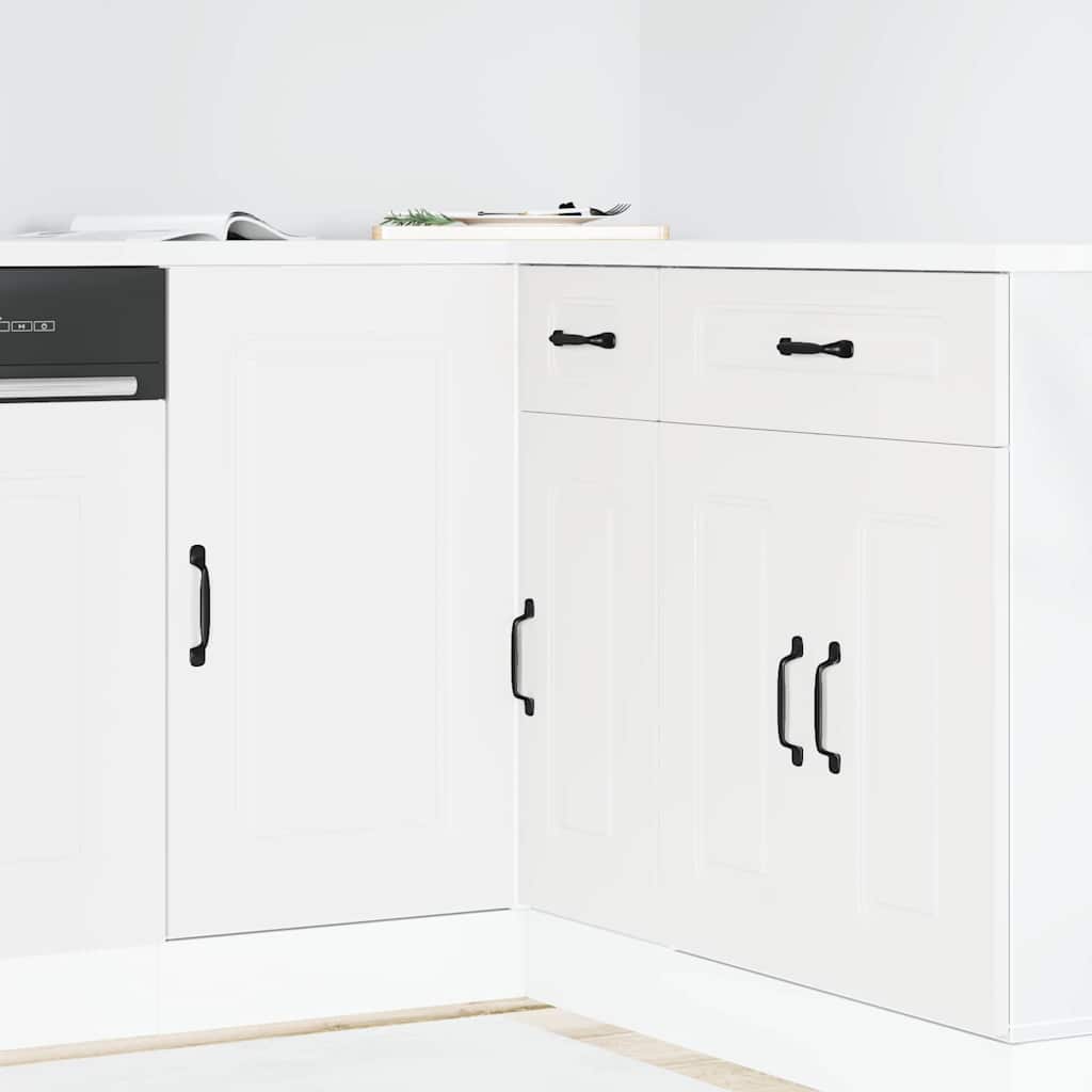 Base da Cucina Kalmar Bianco in Legno Multistrato