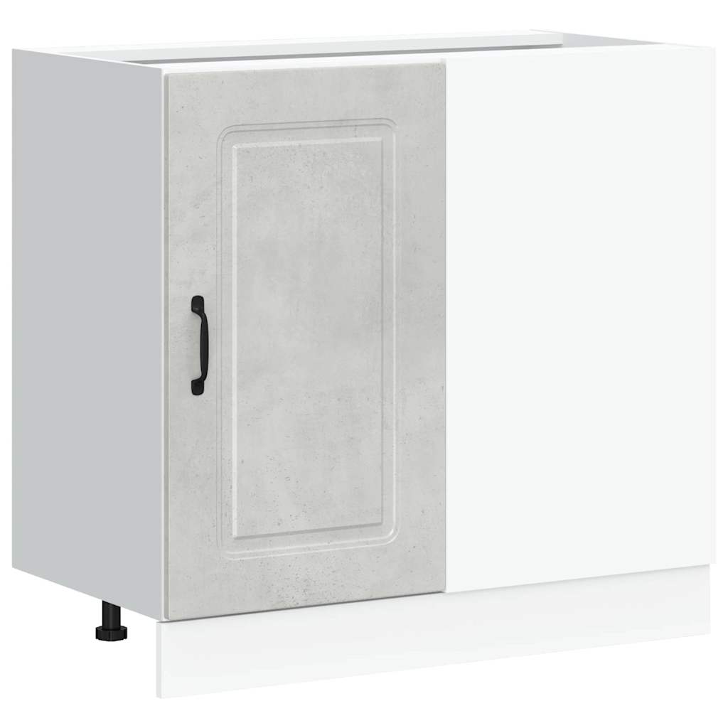 Base da Cucina Kalmar Grigio Cemento in Legno Multistrato