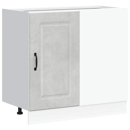 Base da Cucina Kalmar Grigio Cemento in Legno Multistrato