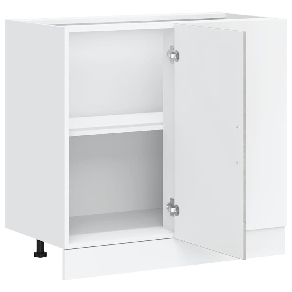 Base da Cucina Kalmar Grigio Cemento in Legno Multistrato | homemem39