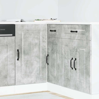 Base da Cucina Kalmar Grigio Cemento in Legno Multistrato