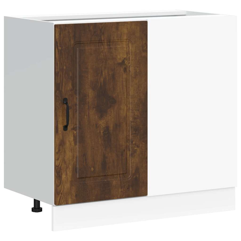Base da Cucina Kalmar Rovere Fumo in Legno Multistrato