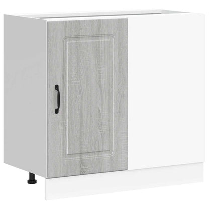 Base da Cucina Kalmar Grigio Sonoma in Legno Multistrato | homemem39