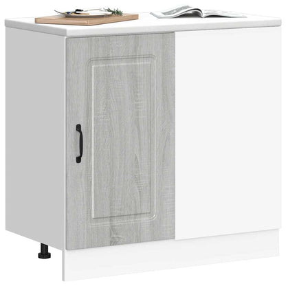 Base da Cucina Kalmar Grigio Sonoma in Legno Multistrato | homemem39