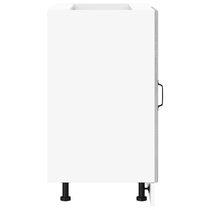 Base da Cucina Kalmar Grigio Sonoma in Legno Multistrato - homemem39