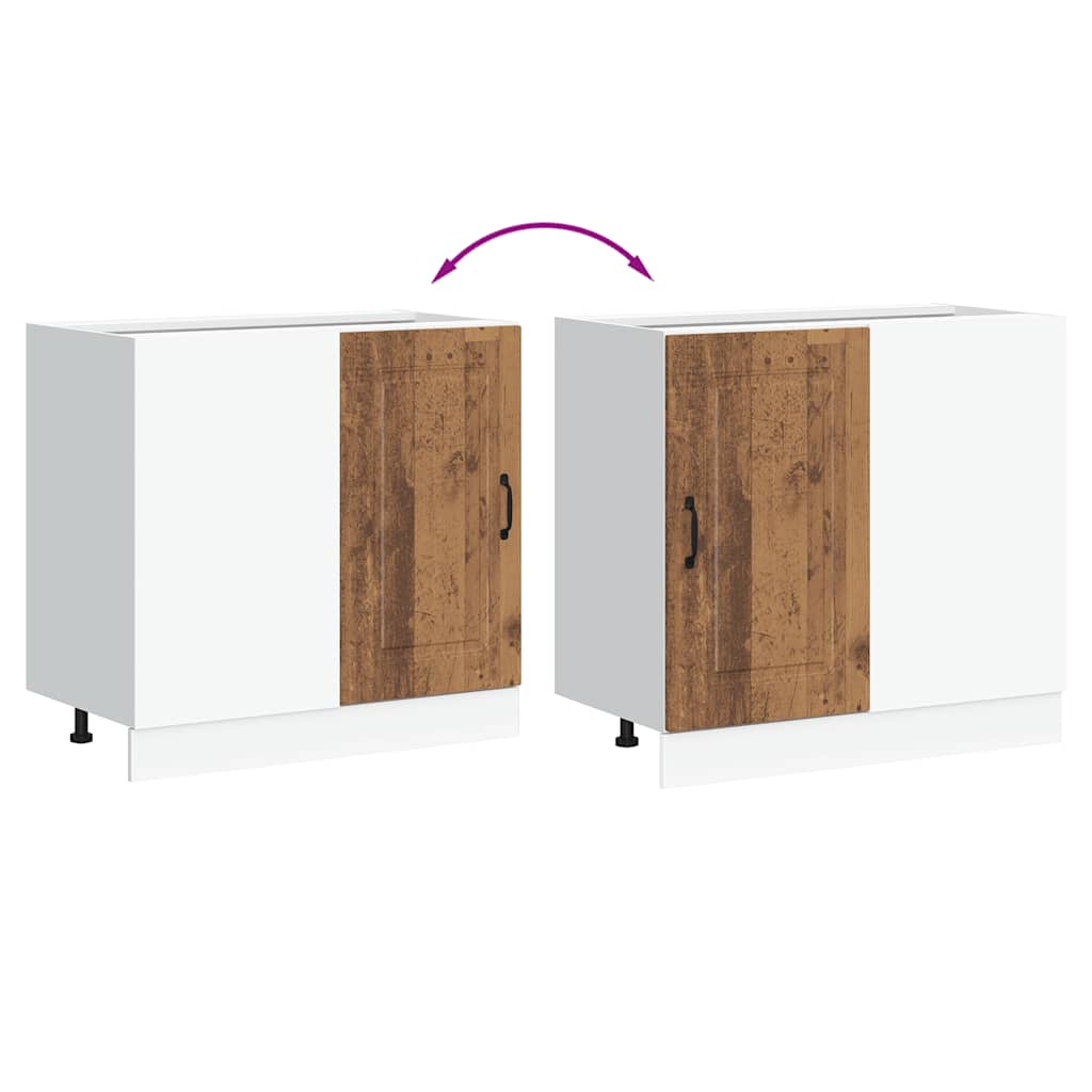 Base da Cucina Kalmar Legno Vecchio in Legno Multistrato - homemem39