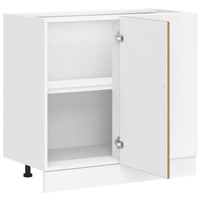 Base da Cucina Kalmar Rovere Artigianale in Legno Multistrato - homemem39