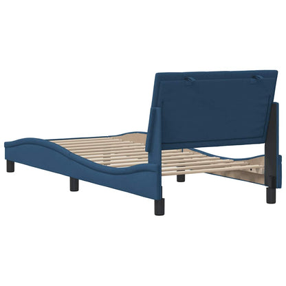 Giroletto senza Materasso Hanko Blu 90x190 cm in Tessuto | homemem39