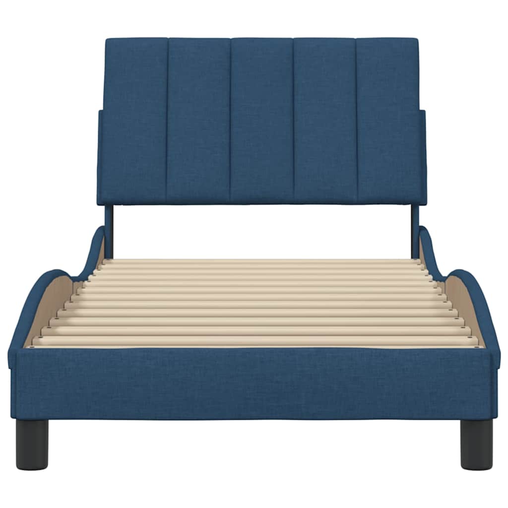 Giroletto senza Materasso Hanko Blu 90x200 cm in Tessuto | homemem39