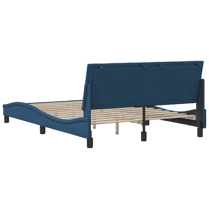 Giroletto senza Materasso Hanko Blu 140x200 cm in Tessuto | homemem39