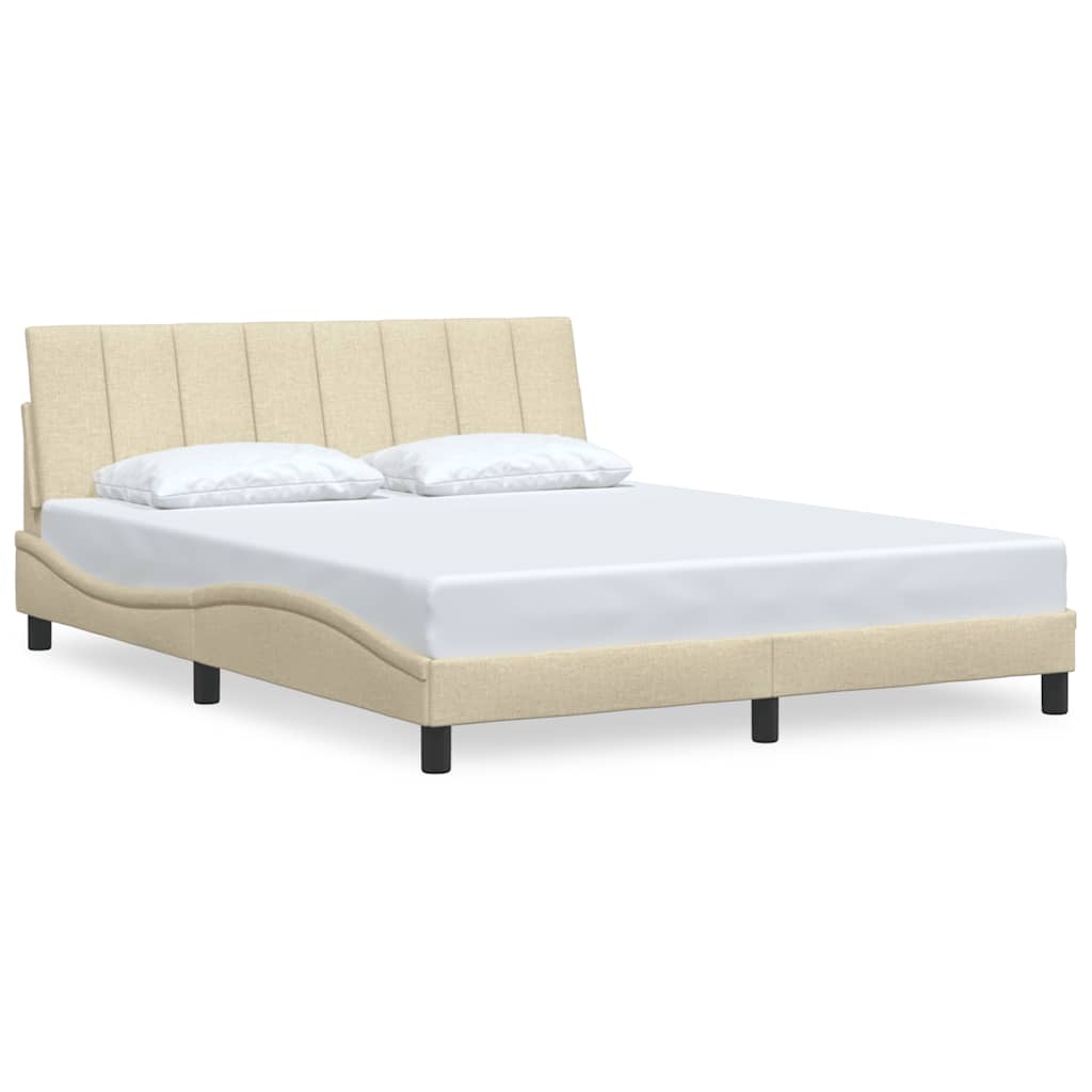 Giroletto senza Materasso Hanko Crema 160x200 cm in Tessuto | homemem39