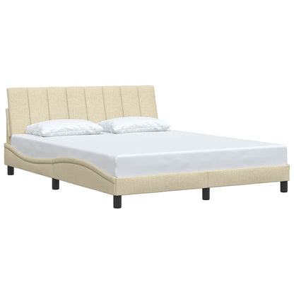 Giroletto senza Materasso Hanko Crema 160x200 cm in Tessuto | homemem39