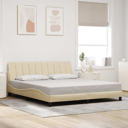 Giroletto senza Materasso Hanko Crema 180x200 cm in Tessuto | homemem39