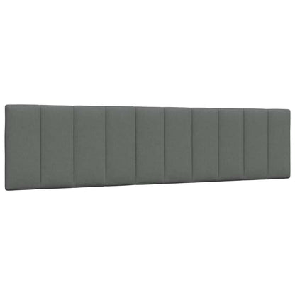 Giroletto senza Materasso Hanko Grigio Scuro 200x200 cm Tessuto