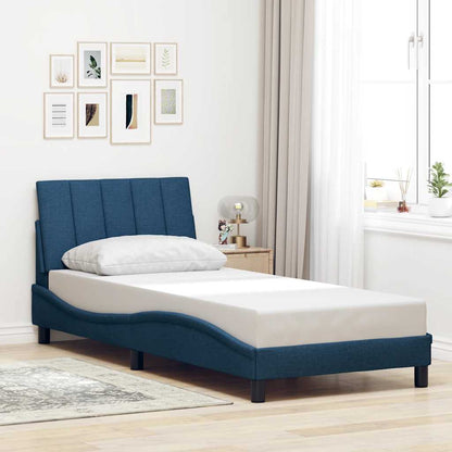 Giroletto senza Materasso Hanko Blu 90x190 cm in Tessuto