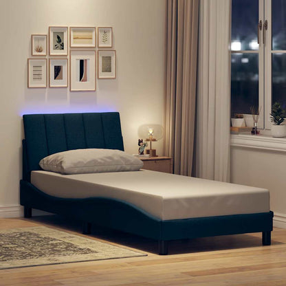 Giroletto senza Materasso Hanko Blu 90x190 cm in Tessuto