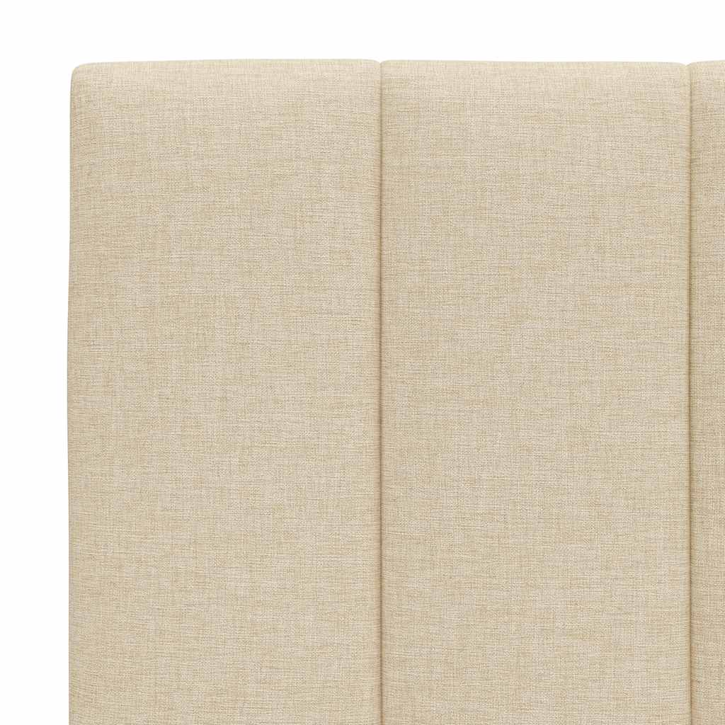 Giroletto senza Materasso Hanko Crema 90x200 cm in Tessuto