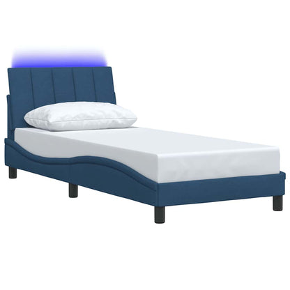 Giroletto senza Materasso Hanko Blu 90x200 cm in Tessuto | homemem39