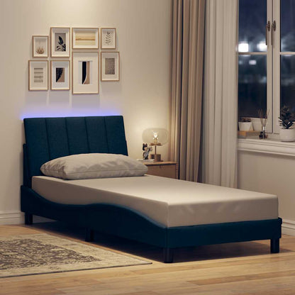 Giroletto senza Materasso Hanko Blu 90x200 cm in Tessuto | homemem39
