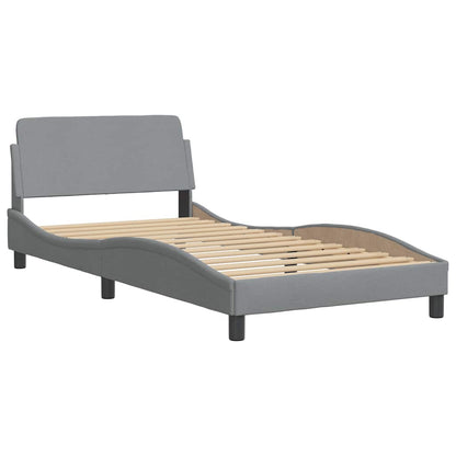 Giroletto senza Materasso Hanko Grigio Chiaro 100x200cm Tessuto