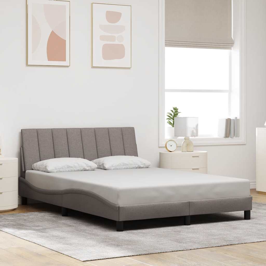 Giroletto senza Materasso Hanko Tortora 120x200 cm Tessuto