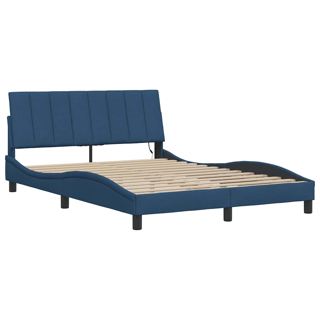 Giroletto senza Materasso Hanko Blu 140x190 cm in Tessuto | homemem39