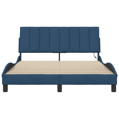 Giroletto senza Materasso Hanko Blu 140x190 cm in Tessuto | homemem39