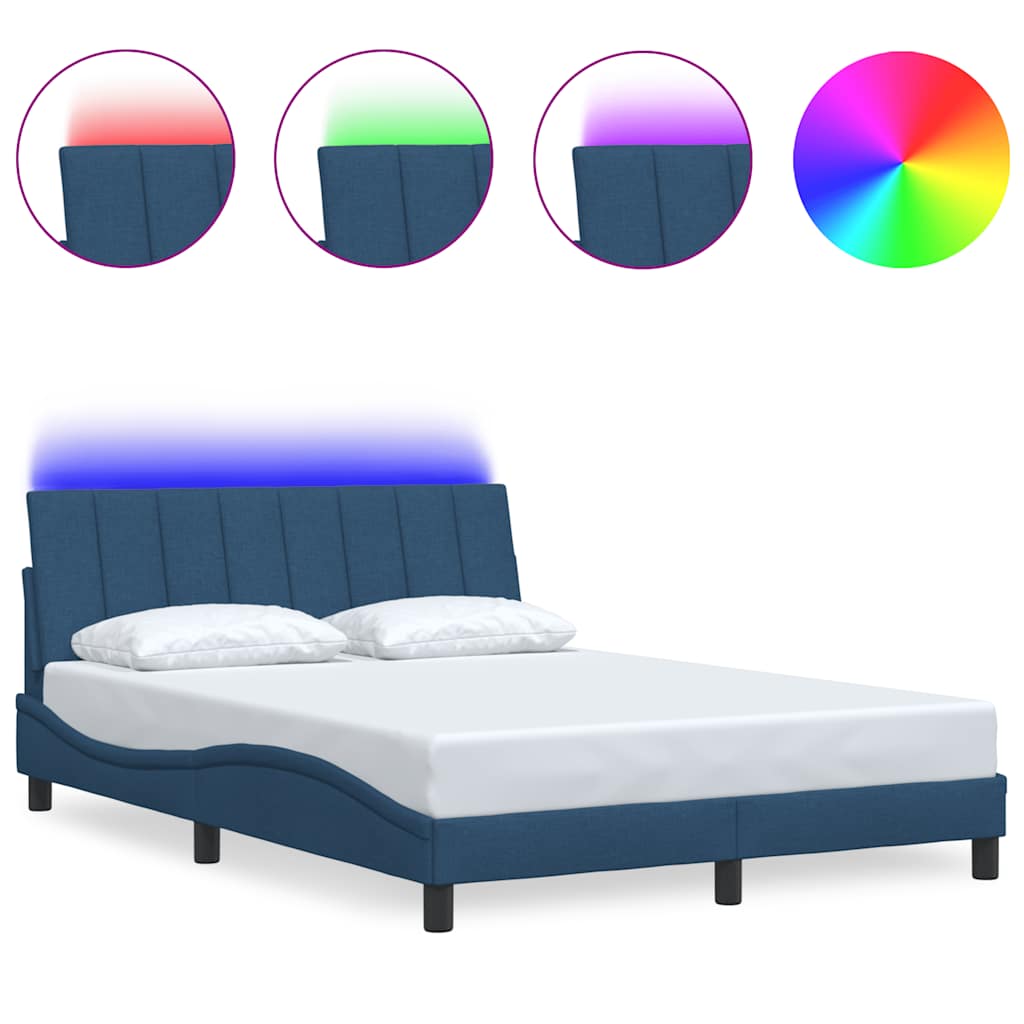 Giroletto senza Materasso Hanko Blu 140x200 cm in Tessuto | homemem39