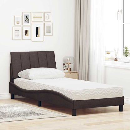 Letto con Materasso Hanko in Tessuto