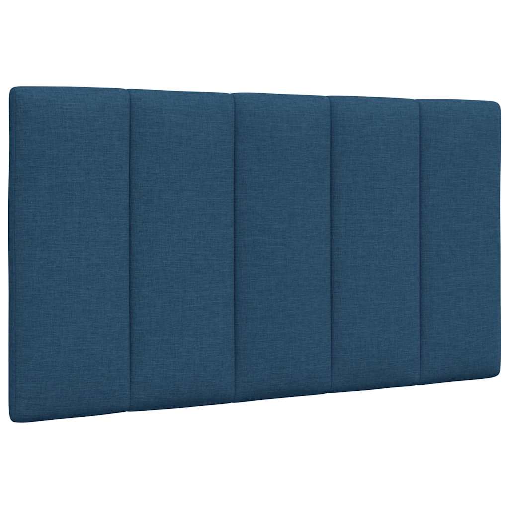 Letto con Materasso Hanko Blu 90x190 cm in Tessuto | homemem39