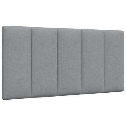 Letto con Materasso Hanko Grigio Chiaro 100x200 cm in Tessuto | homemem39