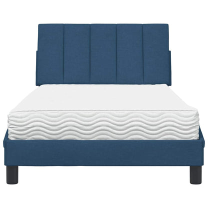 Letto con Materasso Blu 100x200 cm in Tessuto - homemem39