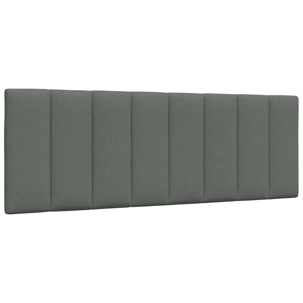 Letto con Materasso Hanko Grigio Scuro 120x200 cm Tessuto