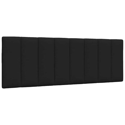 Letto con Materasso Hanko Nero 120x200 cm in Tessuto