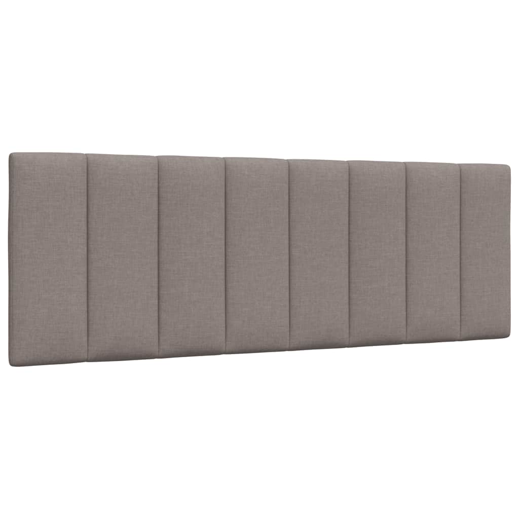 Letto con Materasso Hanko Tortora 120x200 cm in Tessuto