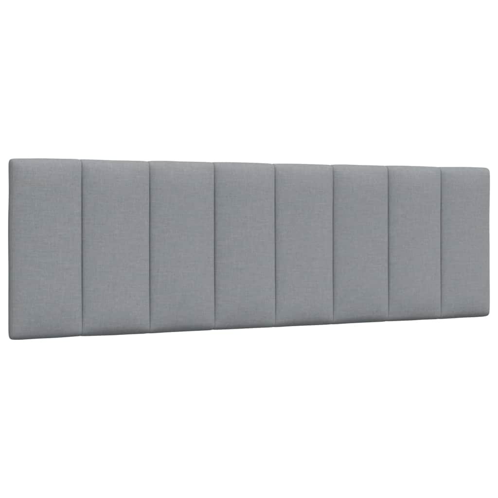 Letto con Materasso Grigio Chiaro160x200 cm Tessuto - homemem39