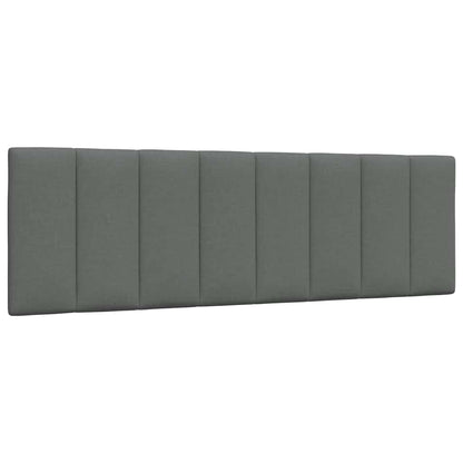Letto con Materasso Hanko Grigio Scuro 160x200 cm Tessuto