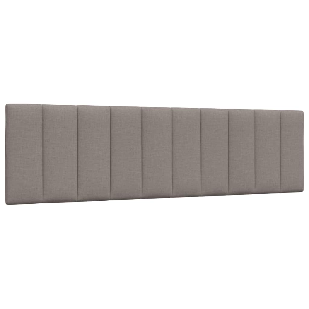 Letto con Materasso Hanko Tortora 180x200 cm in Tessuto | homemem39