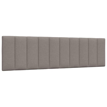 Letto con Materasso Hanko Tortora 180x200 cm in Tessuto | homemem39