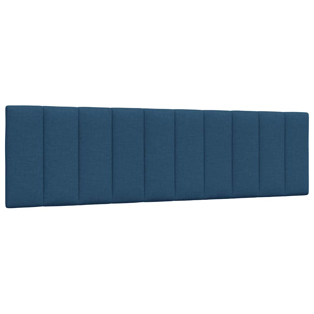 Letto con Materasso Hanko Blu 180x200 cm in Tessuto | homemem39